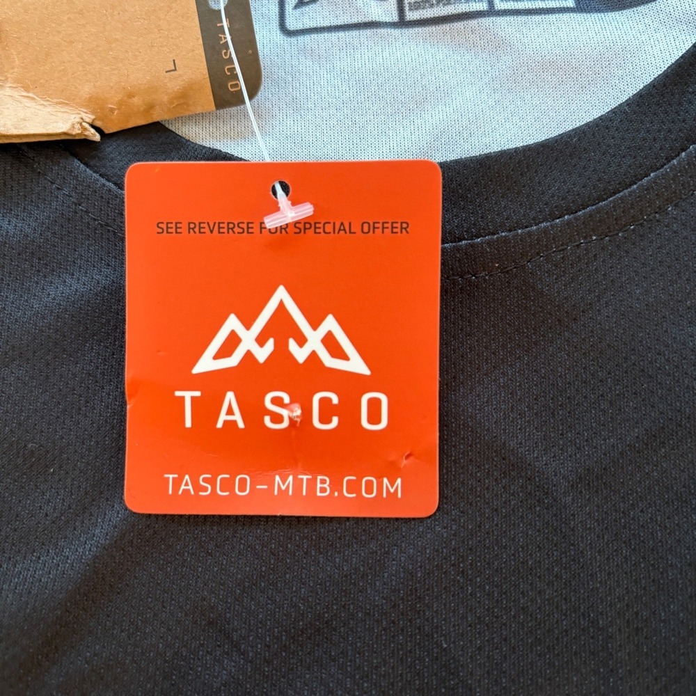 Tasco Mens Long Sleeve‎ T Shirt Black Size L Outdoor Athletic - Picture 5 of 7